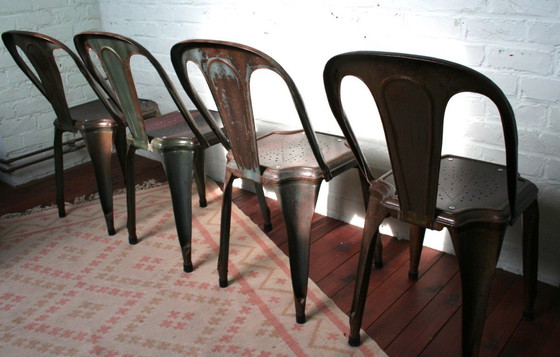 Image 1 of 4 sillas Fibrocit restauradas