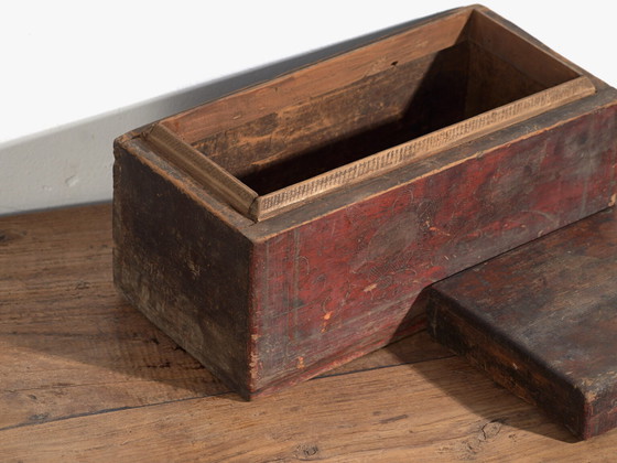 Antique garnet red box (c.1900) #10 – Decorative Objects (photo 14 of 40)
