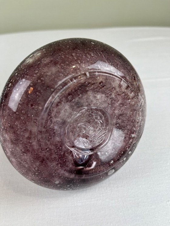Vaso Soliflore Vintage in Vetro Bolle – Vasi, Glass (photo 5 of 6)