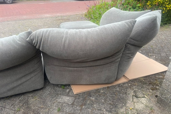 Image 1 of Edra "Standard" modular sofa Island, footstool, corner