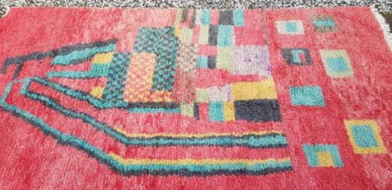 Image 1 of Handgeknoopt Berber kleed wol 245x164cm