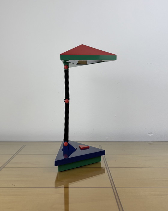 Image 1 of Lampada postmoderna in stile Memphis di Kyoji Tanaka, Giappone anni &#39;80, lampada vintage, lampada da tavolo, Rabbit Tanaka, 