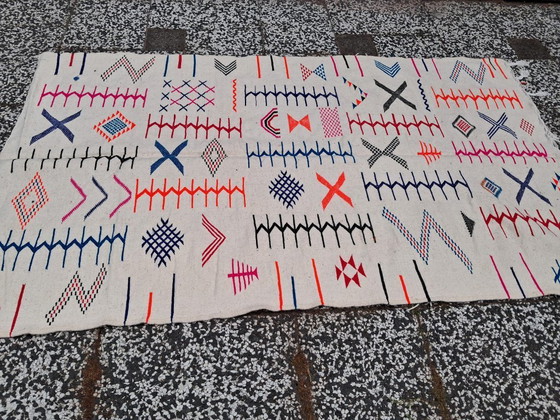 Image 1 of Handgeknoopt Berber kleed wol 233x138cm