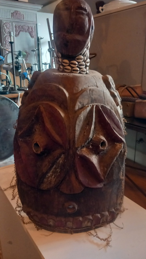 Image 1 of Art tribal casque 