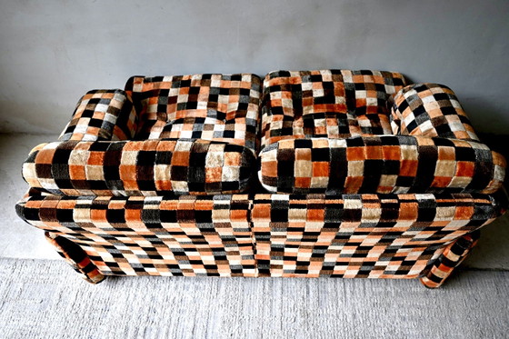 Divano vintage B&B Italia 'Coronado' Afra e Tobia Scarpa. – Divani 2 posti, Velvet (photo 12 of 15)