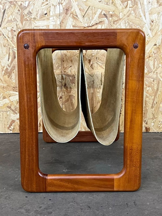 Image 1 of 60's 70's Porte-revues Aksel Kjersgaard Teck & daim