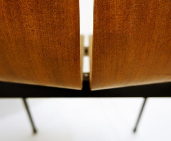 Image 1 of Set van 3 Zwitserse "GA" stoelen van Hans Bellmann voor Horgen-Glarus, jaren 60