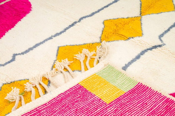 Image 1 of Großer Teppich im Beni-Ourain-Stil, marokkanischer Schafwollteppich, 3 x 2 m