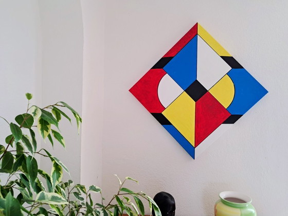 Image 1 of Enzo SAN MARCO - War Plane Mondrian