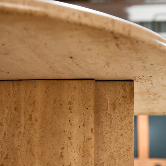 Image 1 of MK10033 Tavolino in pietra calcarea