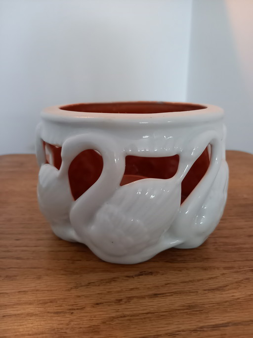 Vintage porseleinen thee warmtehouder