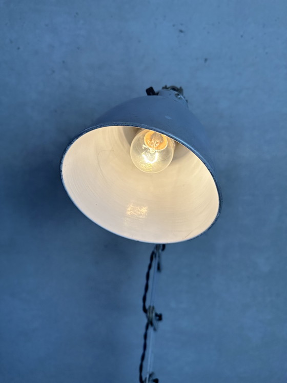 Image 1 of Vintage industriële schaarlamp AGI