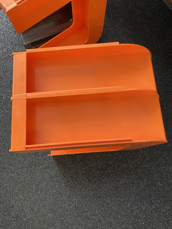 Image 1 of 8 Stück Space Age Design Teller Tabletts