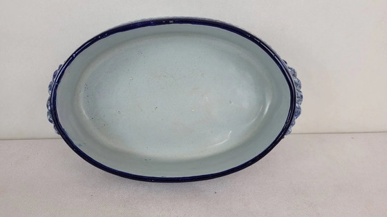 Planter / Basin in Nevers Montagnon earthenware – Gabriel, Plant pot, Porcelain (photo 6 of 8)
