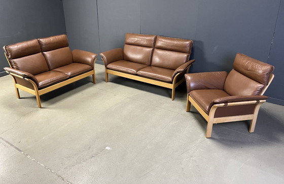 Image 1 of Set di divani vintage Scala di Dreipunkt International, anni '70