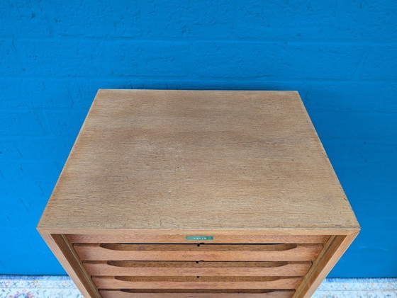 Image 1 of Classeur vintage en chêne, 1960