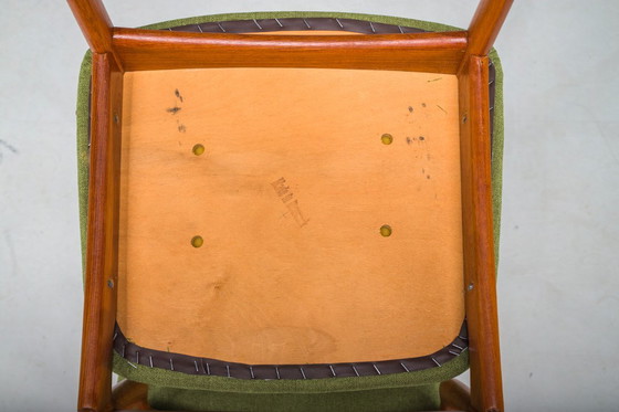 Image 1 of Set eetkamerstoelen van teak toegeschreven aan R. Borregaard voor Viborg, 1970