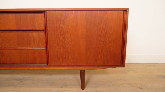 Image 1 of Vintage sideboard | Sliding doors | Scandinavian design | 183cm