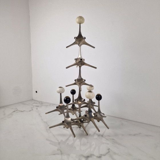 Image 1 of Candelabro modular icónico de Caesar Stoffi y Fritz Nagel, Alemania, década de 1960