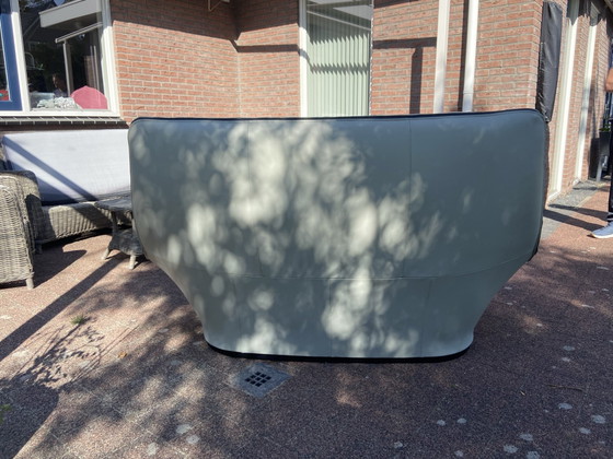 Sofá de diseño de cuero ‘Mantis’ de Gerard van den Berg, Negro (foto 5 de 5)