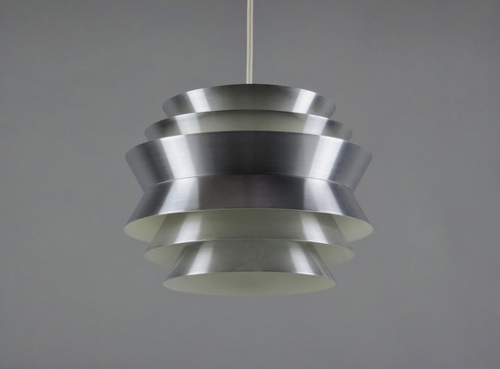 Image 1 of 1970s Vintage GRANHAGA Trava Pendant Lamp By Carl Thore – Swedish Mid-Century Modern Pendant Light.