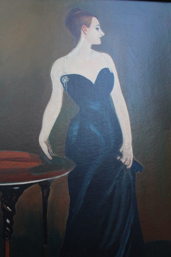 Image 1 of Early 20th Century French Portrait of a Woman