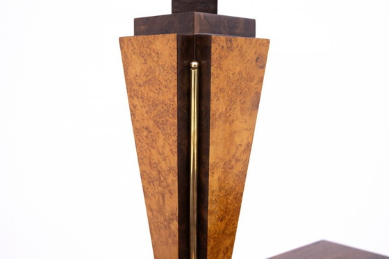 Image 1 of Lámpara de mesa Art Decó de Polonia, años 50.