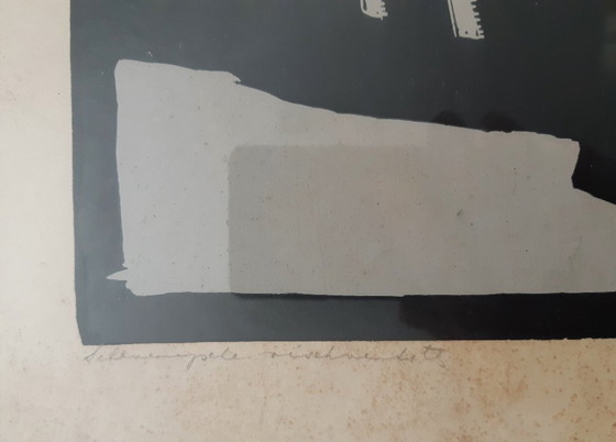 Image 1 of Scheveningsche visventster - linosnede