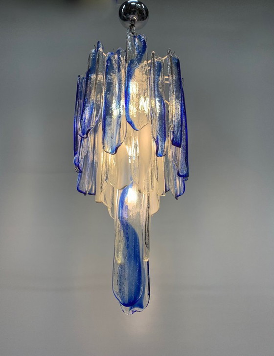 Image 1 of Murano chandelier made in Italy attributed to Mazzega