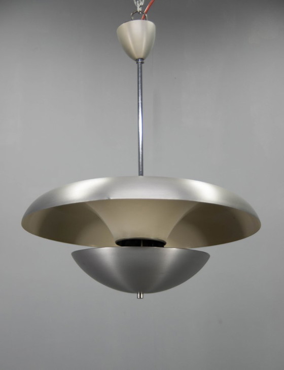 Image 1 of Lustre Bauhaus de Franta Anyz pour Napako, étiqueté, années 1940