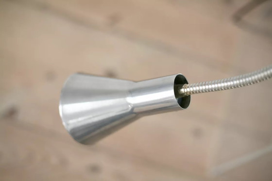 Image 1 of Stalen lamp uit de jaren 70