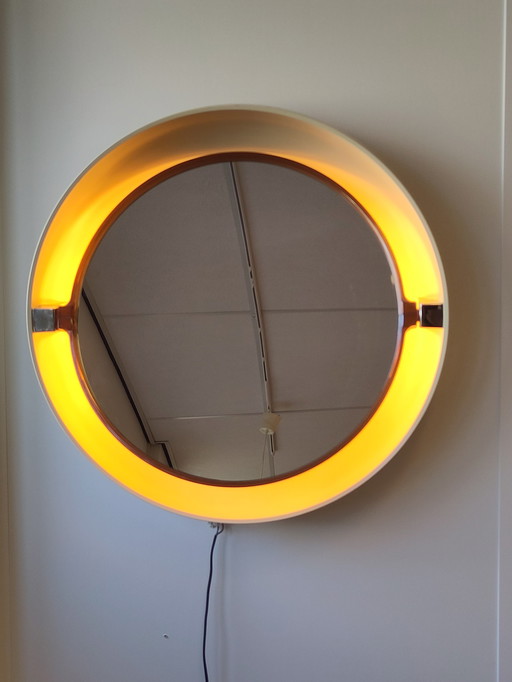 Allibert Space Age Wall Mirror With Lighting