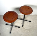 Set Of 2 School Stools "Marko"