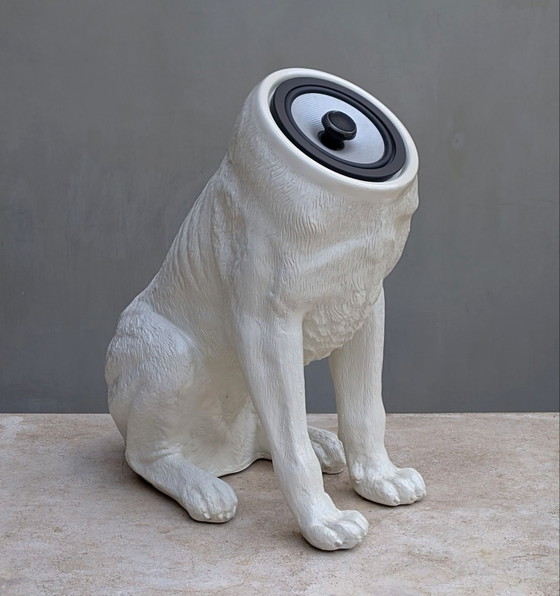 Dog Speaker Set Buro Vormkrijgers, Sander Mulder, Decorative Objects, Plastic, White (photo 12 of 13)