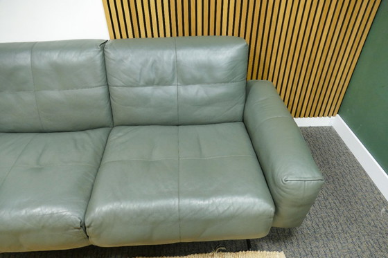 Image 1 of Rolf Benz 50 3-seater Green Leather