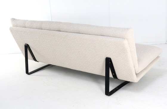 Image 1 of Kho Liang Ie per Artifort Divano a 3 posti C684 nuovo rivestimento vintage