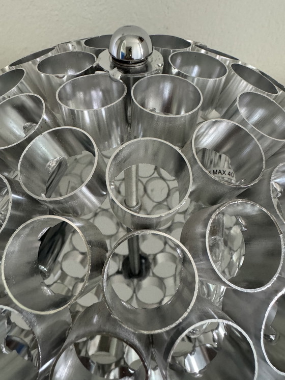 Image 1 of Plafonnier design aluminium années 2000