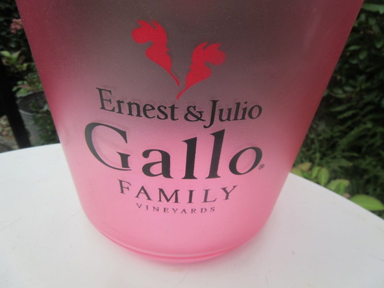 Ernest & Julio Gallo Family Pink Champagne Bucket Vintage – Accessoires de table, Plastic (photo 2 of 8)