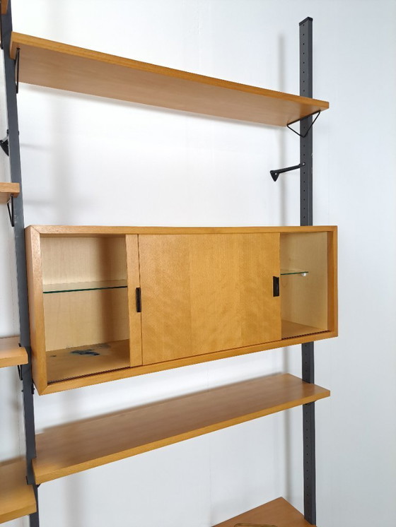 Image 1 of Sistema di pareti modulari con scrivania di design svedese Olof Pira