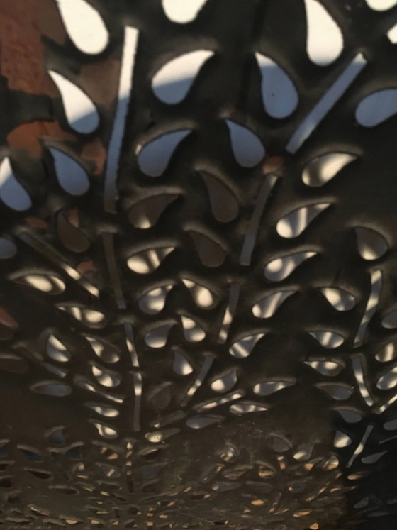 Parascintille in metallo battuto e tagliato – Oggetti decorativi, Iron, Vintage (photo 9 of 17)
