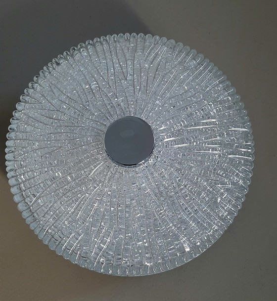 Image 1 of Lampada da soffitto in vetro ghiaccio Kaiser Leuchten