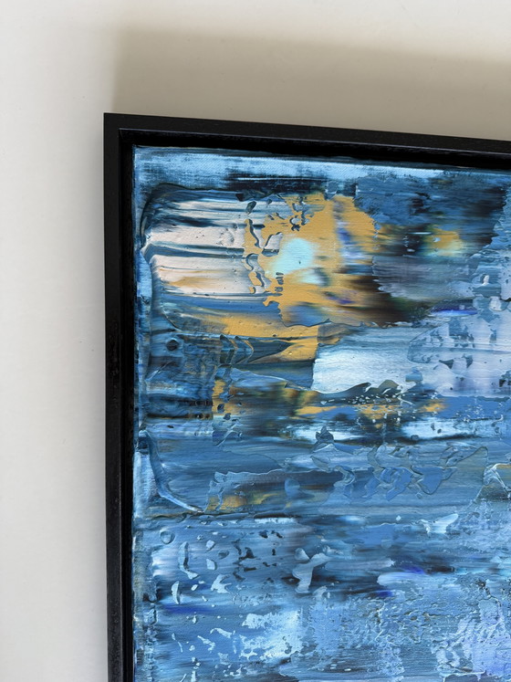 Image 1 of Artwork 90x70 incl. black floating frame