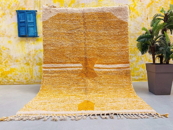 Tapis Berbère En Laine Naturelle Tissé A La Main Sur Mesure 200/300 Cm – Alessi, Wool (photo 4 of 8)