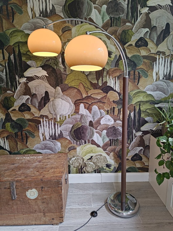 Image 1 of Lámpara de arco doble Dijkstra, década de 1970