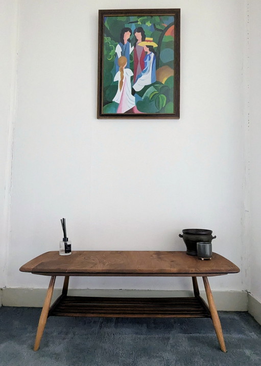 Tavolino da caffè vintage Windsor Ercol Ercolani – salontafels, Wood