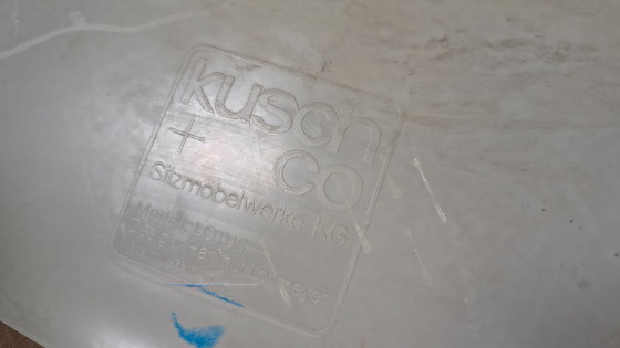 Image 1 of Sedie Lotus vintage di Hartmut Lohmeyer per Kusch & Co., anni '70, set di 6