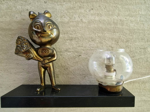 Lamp - Esso "Miss Drip, Lady Oscar Trophy"