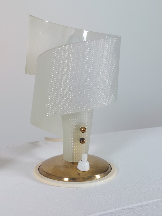 Image 1 of 2 x Vintage Mid Century bedlampje Geru