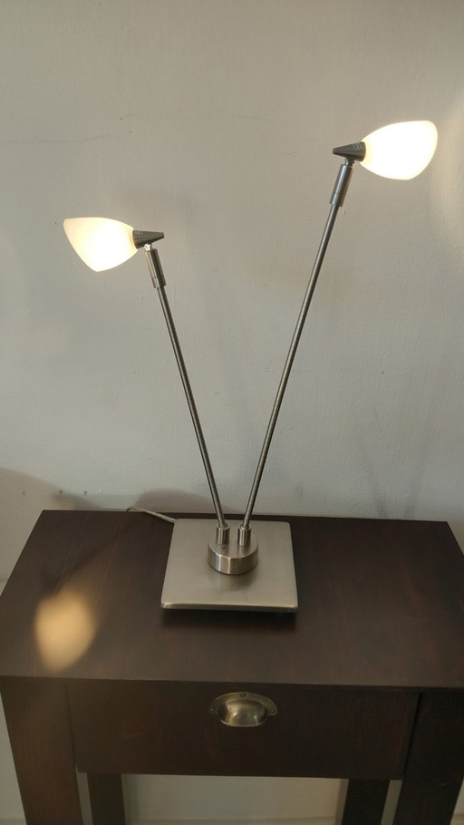 Desingn table lamp chrome