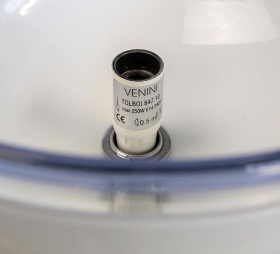 Venini Tolboi, nieuw met doos en garantie. – Vloerlampen, Metal, Chrome (photo 3 of 7)